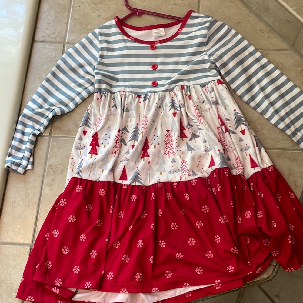 Childrens Christmas dress